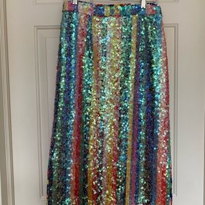 MAEVE NWOT sequin skirt